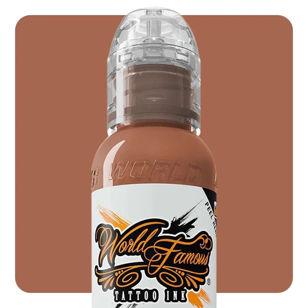 World Famous Tattoo Ink — Pink Ribbon Tan Peach