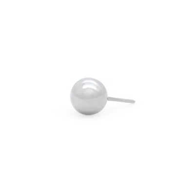 Threadless Titanium Replacement Top - Plain Ball