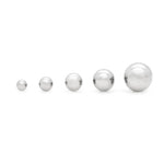 Threadless Titanium Replacement Top - Plain Ball