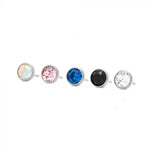 Threadless Titanium Replacement Top - Swarovski Gem Ball