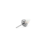 Threadless Titanium Replacement Top - Synthetic Opal Cone