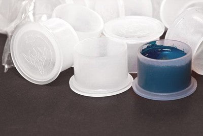 Top Hat Style Ink Caps - #25 Stable Flat Bottom - 250 Count
