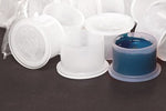 Top Hat Style Ink Caps - #25 Stable Flat Bottom - 250 Count