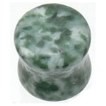 Tree Agate Stone Saddle Flared Plug