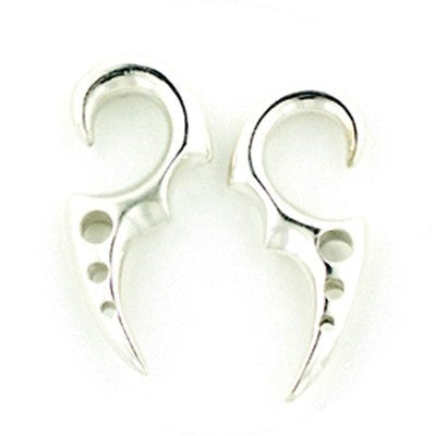 Tribal Hook in Sterling Silver - Style TS5