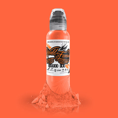 World Famous Tattoo Ink - Ilya Fom's Animal Kingdom - Tucan Tangerine