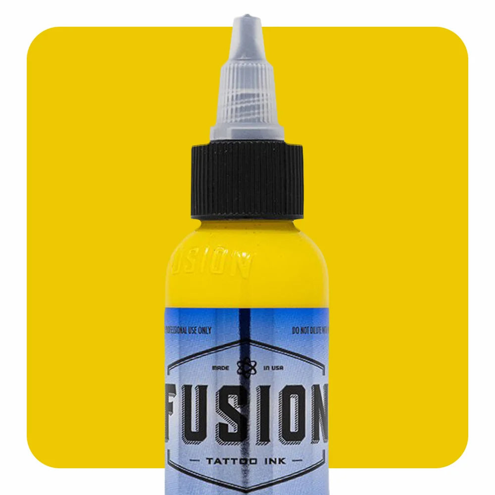 Gradient Yellow 3-Pack — Fusion Tattoo Ink — 1oz