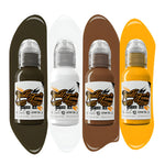 World Famous Tattoo Ink - Animal Mini Set - 4 Bottles