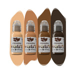 The World Famous Tattoo Ink Set — Sasha O’Kharin RGBY Skin Tone Yellow Mini Set of 4 Colors 1oz