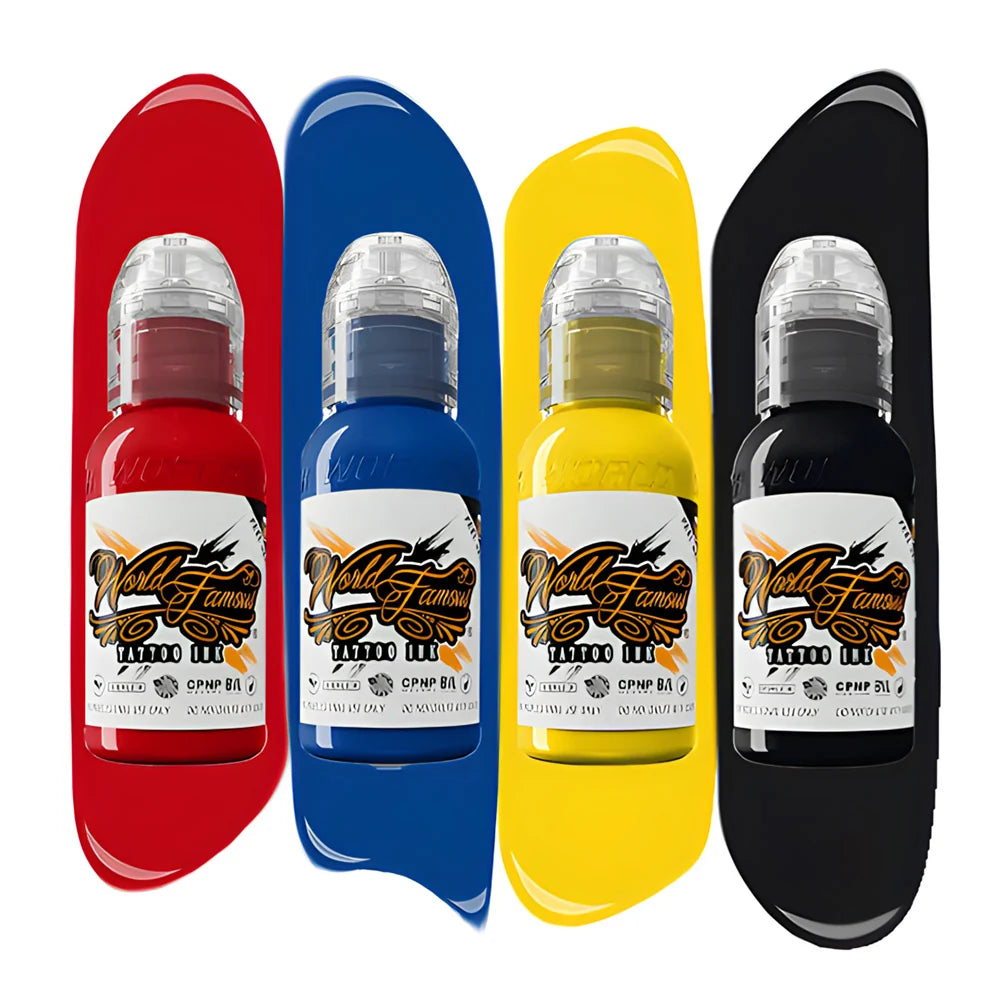 World Famous Tattoo Ink — Traditional Mini Set 1oz