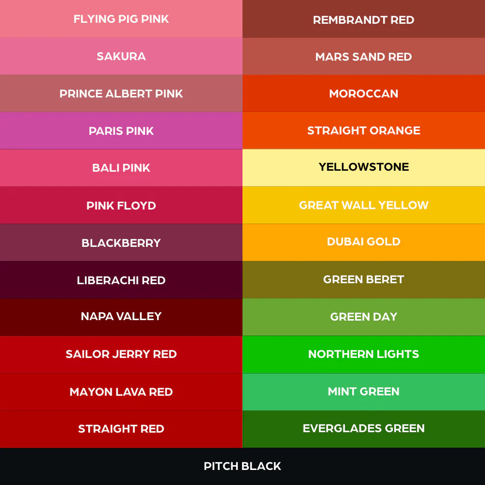 50 Color Set — 1oz Set