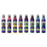 World Famous Tattoo Ink - A.D. Pancho 16 Bottle Pro-Team Color Ink Set - 1oz