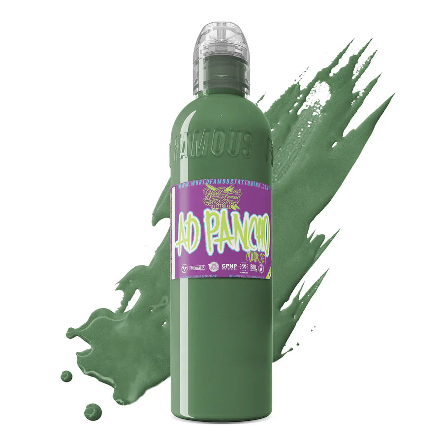 World Famous Tattoo Ink - Pancho Medium Green