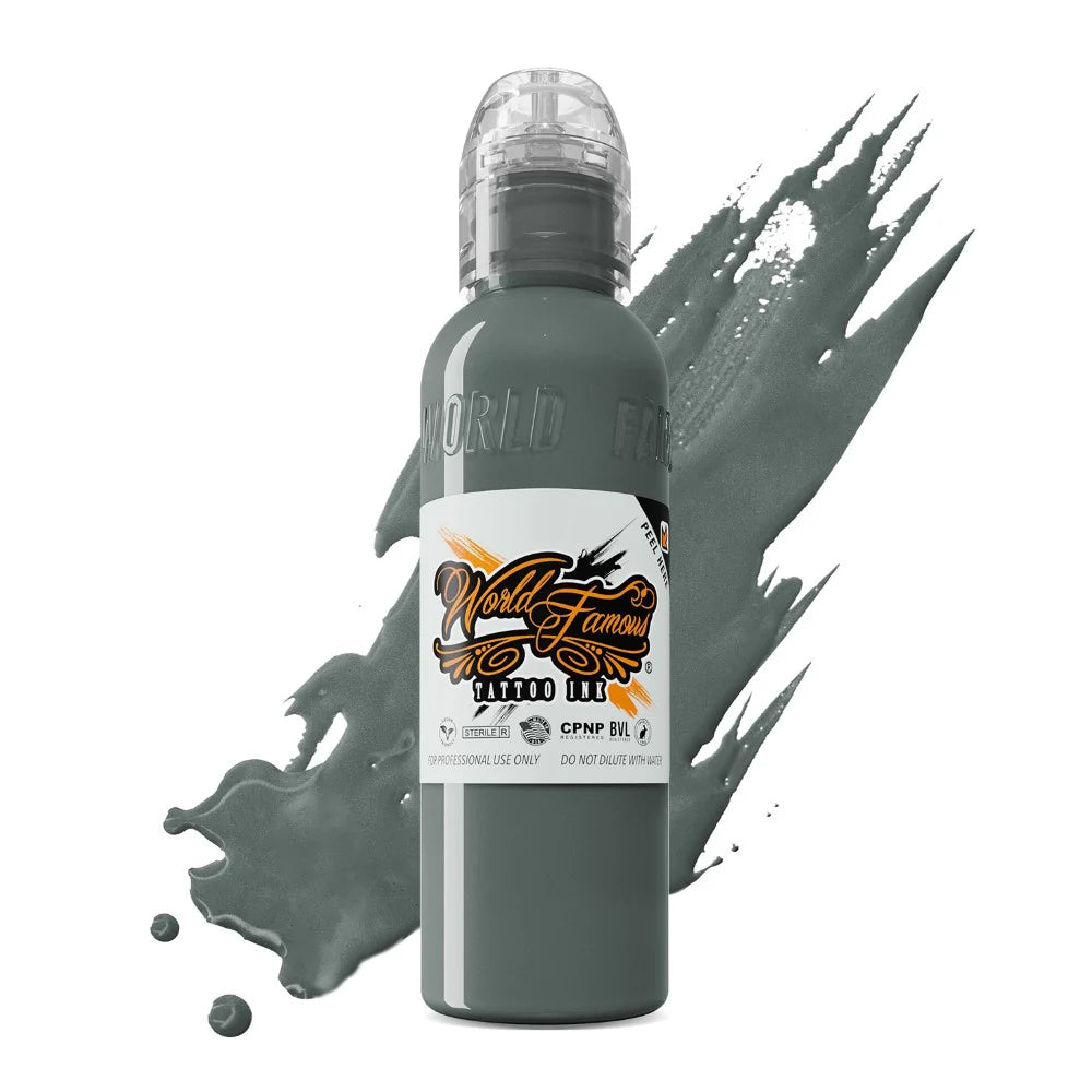 World Famous Tattoo Ink - Jason Ackerman Serial Killer Series - Green River Grey