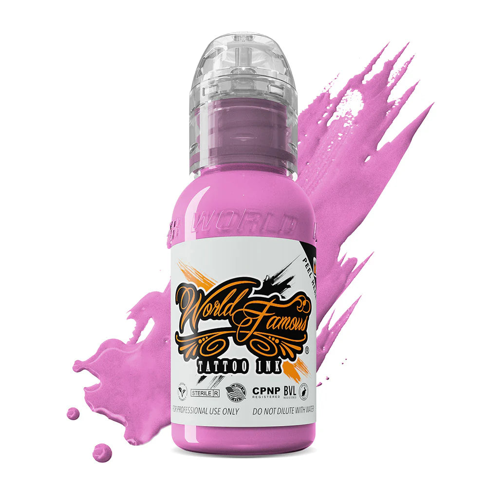 World Famous Tattoo Ink - 16 Bottle Color Ink Set #2