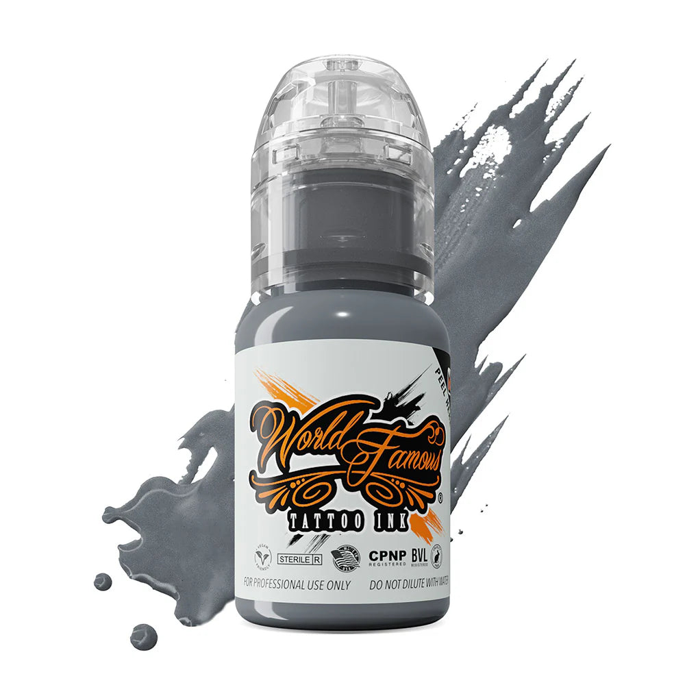 World Famous Tattoo Ink - Battleship Grey