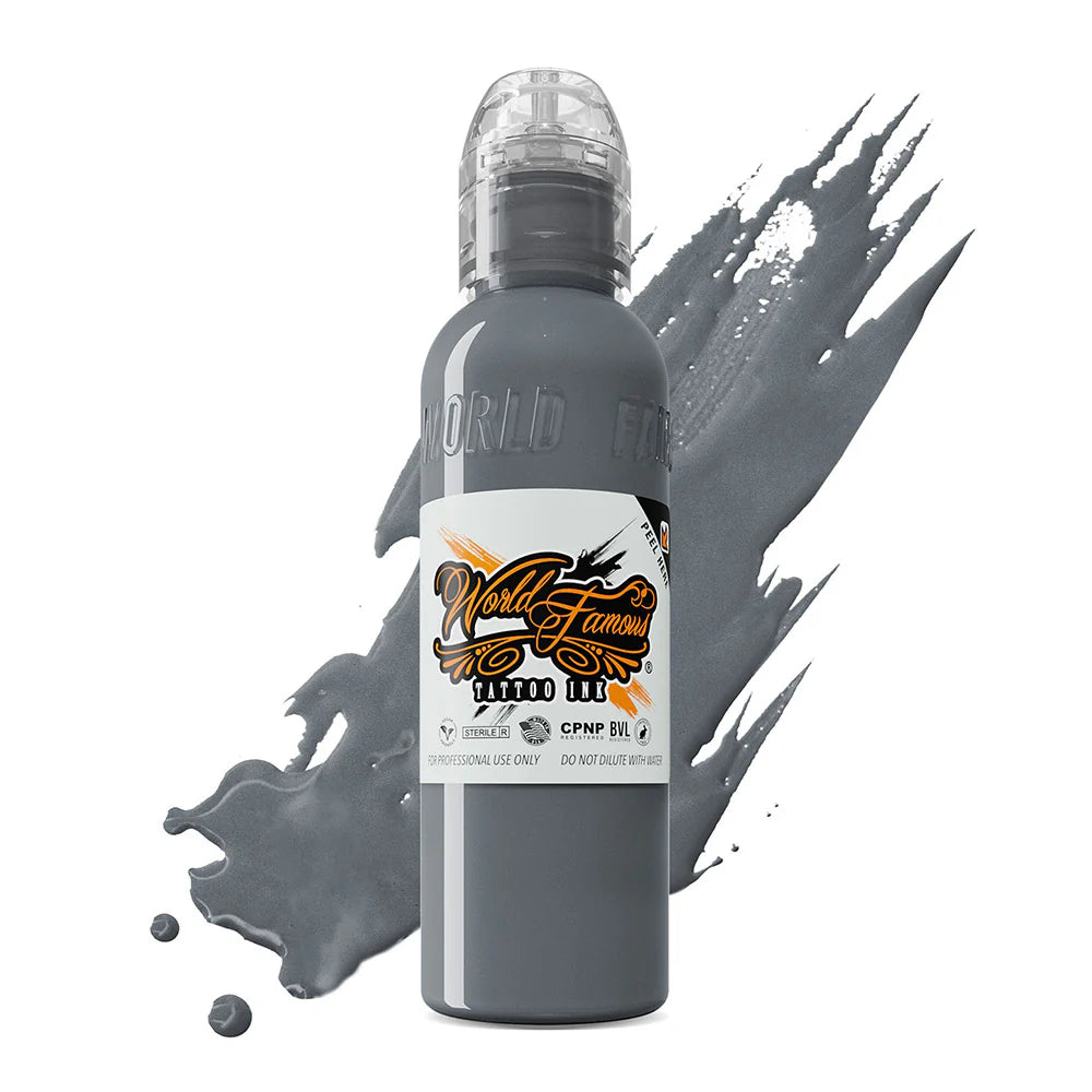 World Famous Tattoo Ink - Battleship Grey