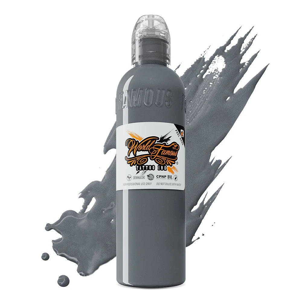 World Famous Tattoo Ink - Battleship Grey
