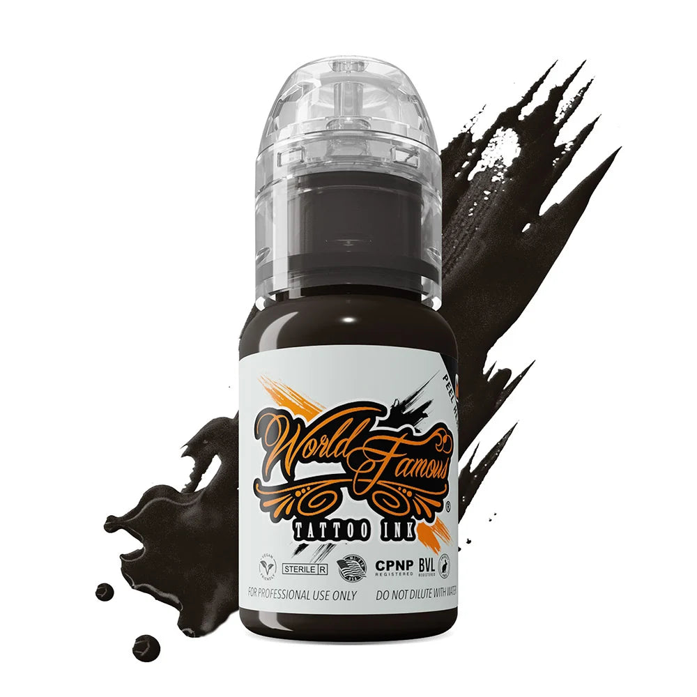 World Famous Tattoo Ink - Badlands Brown
