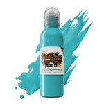 World Famous Tattoo Ink - Barrier Reef Blue