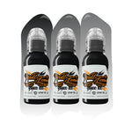 World Famous Tattoo Ink - 3 Bottle Greywash Set