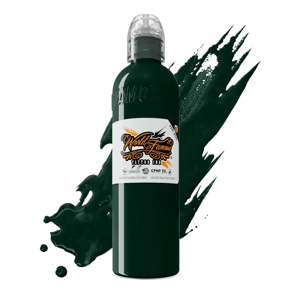 World Famous Tattoo Ink - Jay Freestyle Watercolor Ink - Green