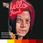 World Famous Tattoo Ink - Red Neon Effect Series - 6 Bottles