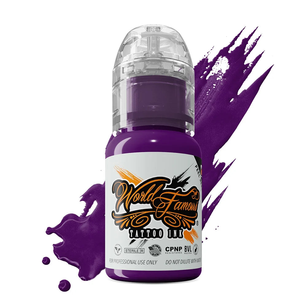 World Famous Tattoo Ink — Purple Kush 1oz