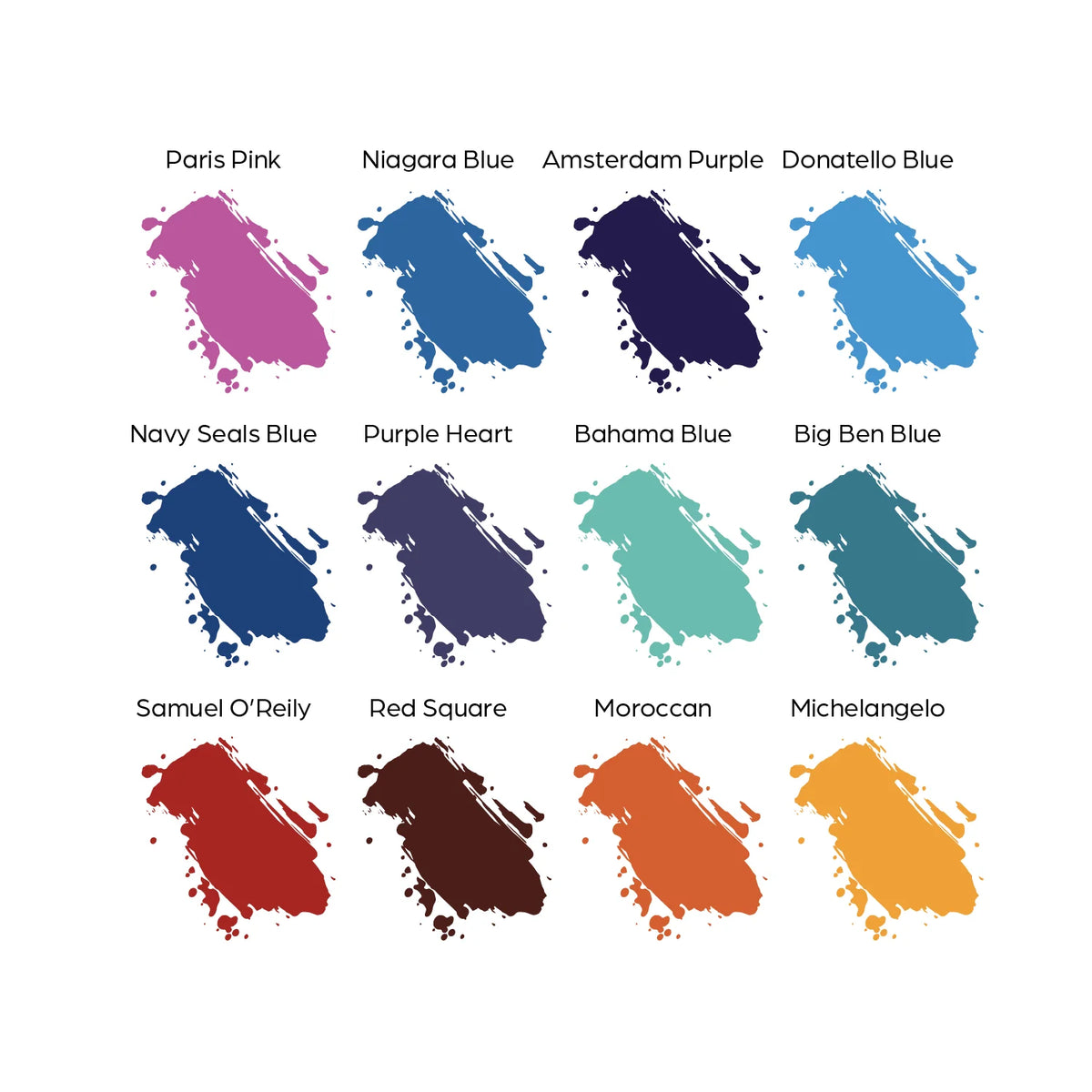 World Famous Tattoo Ink Set - Primary Set #2 Set