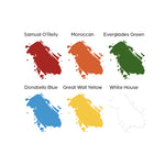 World Famous Tattoo Ink Set - 6 Color Simple Set 1oz