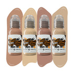 World Famous Tattoo Ink Set - Santucci Skintone Set 1oz