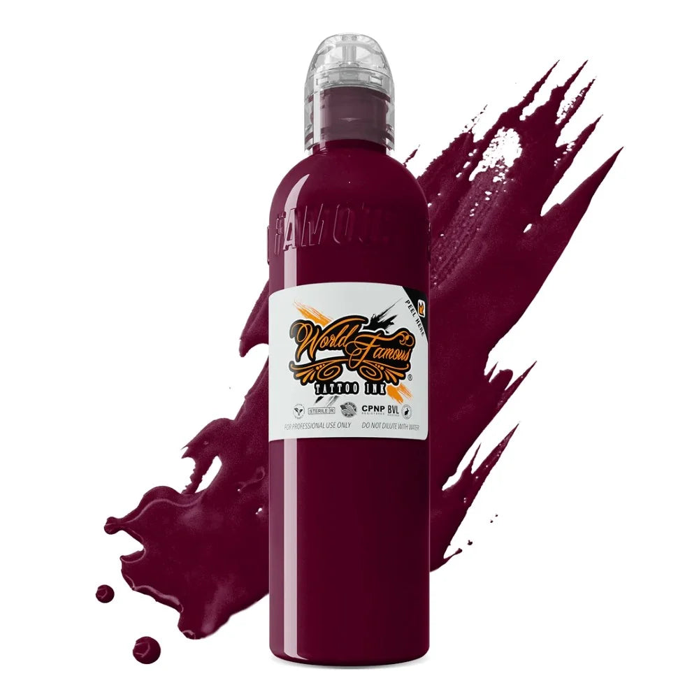 World Famous Tattoo Ink — Deep Magenta