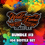 World Famous Tattoo Ink — 104 Color Set 1oz