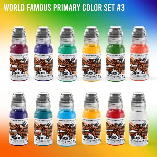 World Famous Tattoo Ink — 104 Color Set 1oz