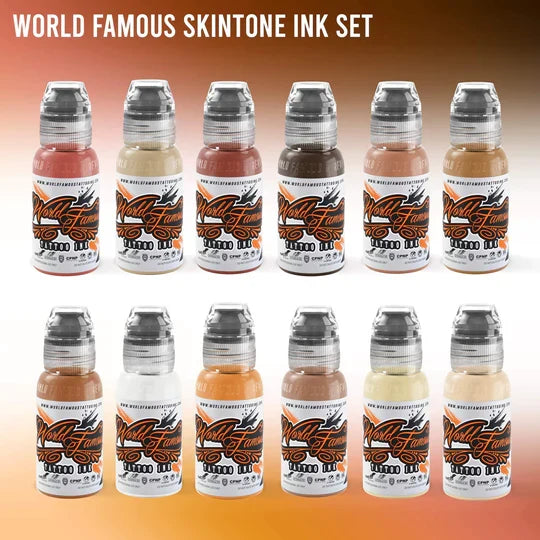 World Famous Tattoo Ink — 104 Color Set 1oz