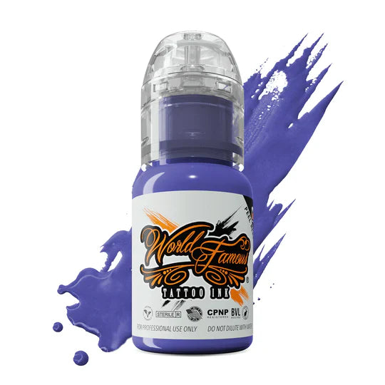 World Famous Tattoo Ink - 16 Bottle Color Ink Set #1