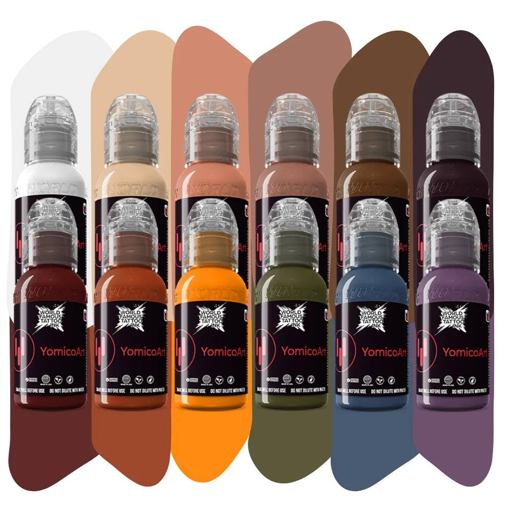 World Famous Tattoo Ink Set — Yomico Moreno Renaissance Set