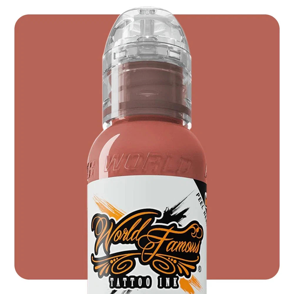 World Famous Tattoo Ink — Pink Ribbon Warm Peach