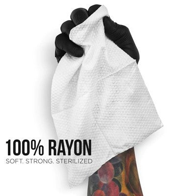 Wipe Outz Premium Dry Tattoo Towels - White