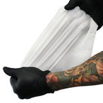 Wipe Outz XL Premium Dry Tattoo Towels - White