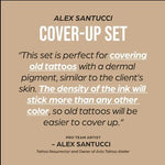 World Famous Tattoo Ink - Alex Santucci Skin Tone Cover-Up Set - 4 Bottles
