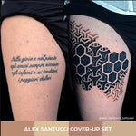World Famous Tattoo Ink - Alex Santucci Skin Tone Cover-Up Set - 4 Bottles