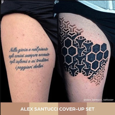 World Famous Tattoo Ink - Alex Santucci Skin Tone Cover-Up Set - 4 Bottles