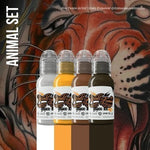 World Famous Tattoo Ink - Animal Mini Set - 4 Bottles