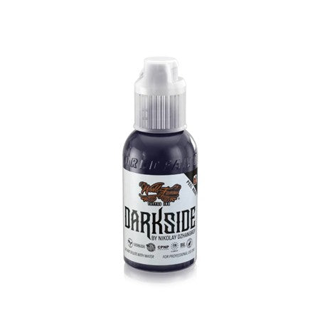 World Famous Tattoo Ink - Darkside 6 Bottle Ink Set by Nikolay Dzhangirov