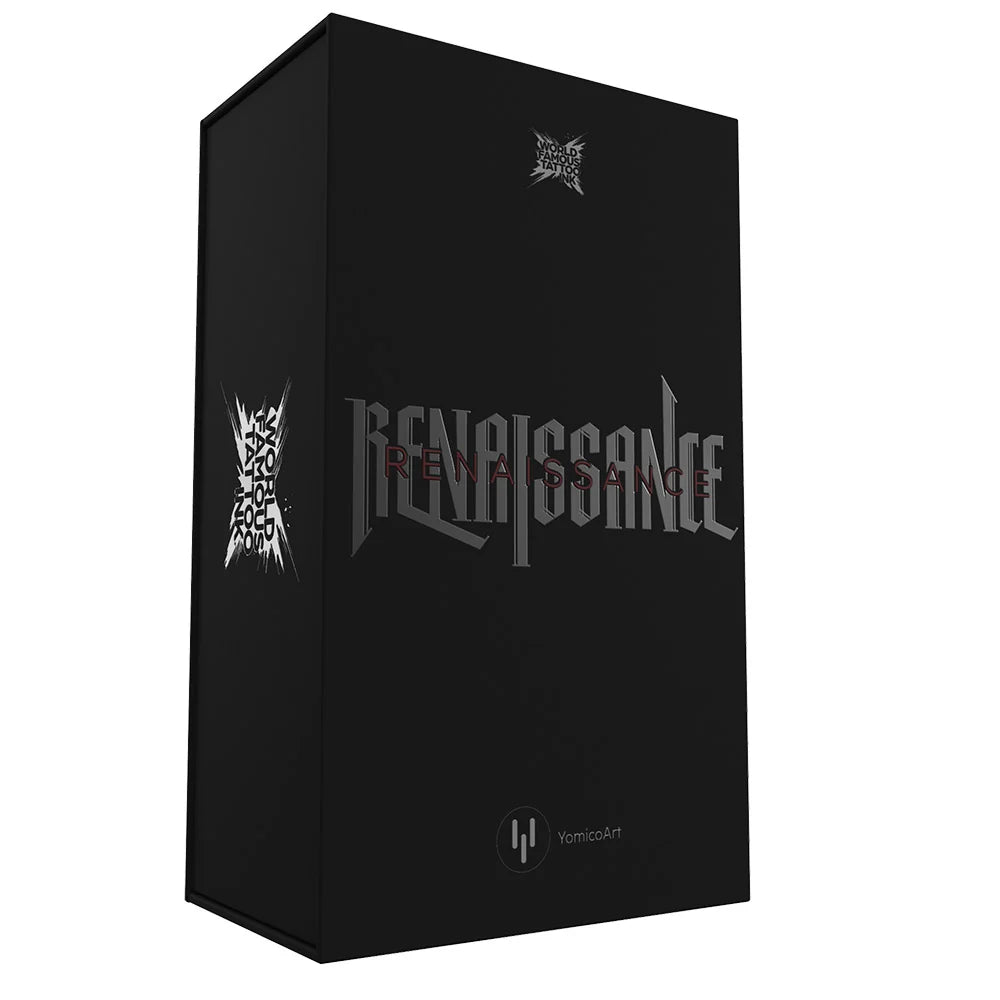 FK Irons x World Famous Yomico Special Edition Flux Max Machine & Renaissance Ink Kit