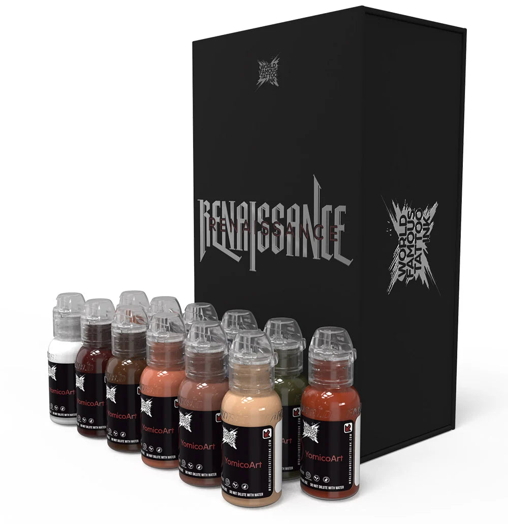 FK Irons x World Famous Yomico Special Edition Flux Max Machine & Renaissance Ink Kit
