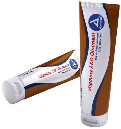 Dynarex Vitamins A&D Ointment - Box of Six 4oz Tubes