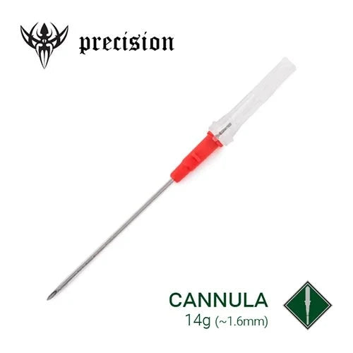 Precision Cannula Piercing Needle - box of 50 - Choose Gauge