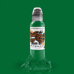 World Famous Tattoo Ink - Oleg Shepelenko Realism Color Ink - Deep Green